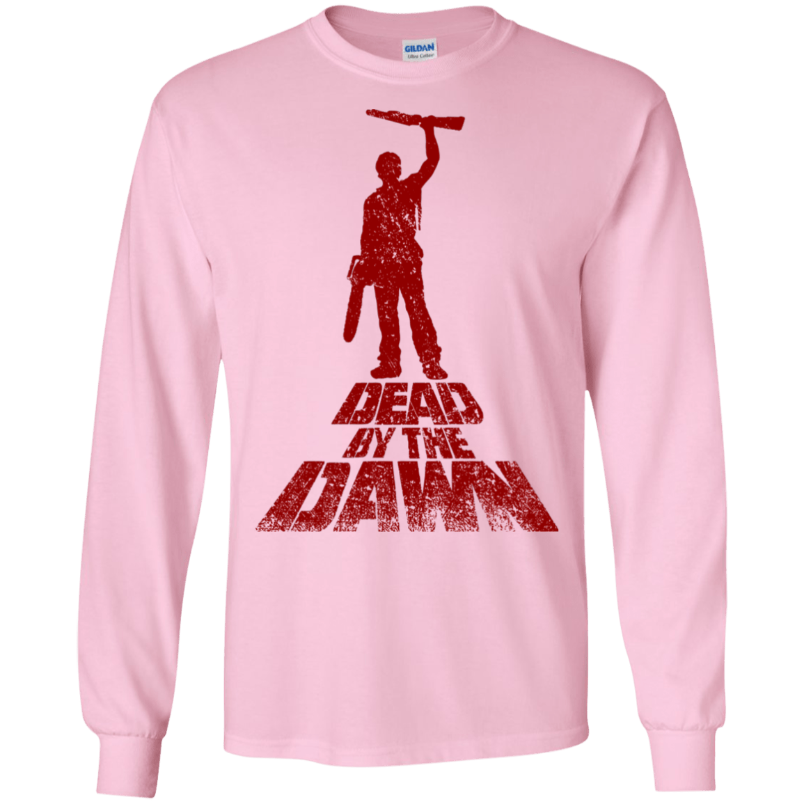 T-Shirts Light Pink / S Dead by the Dawn Men's Long Sleeve T-Shirt