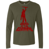 T-Shirts Military Green / S Dead by the Dawn Men's Premium Long Sleeve