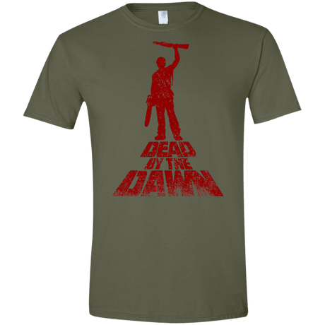 T-Shirts Military Green / S Dead by the Dawn Men's Semi-Fitted Softstyle