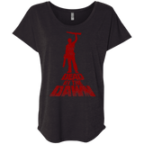 T-Shirts Vintage Black / X-Small Dead by the Dawn Triblend Dolman Sleeve