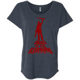 T-Shirts Vintage Navy / X-Small Dead by the Dawn Triblend Dolman Sleeve