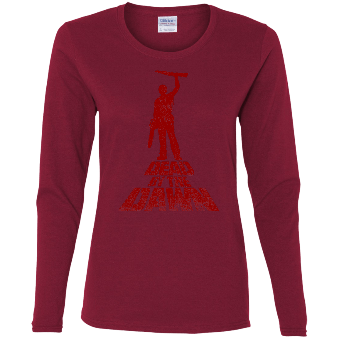 T-Shirts Cardinal / S Dead by the Dawn Women's Long Sleeve T-Shirt
