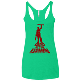 T-Shirts Envy / X-Small Dead by the Dawn Women's Triblend Racerback Tank