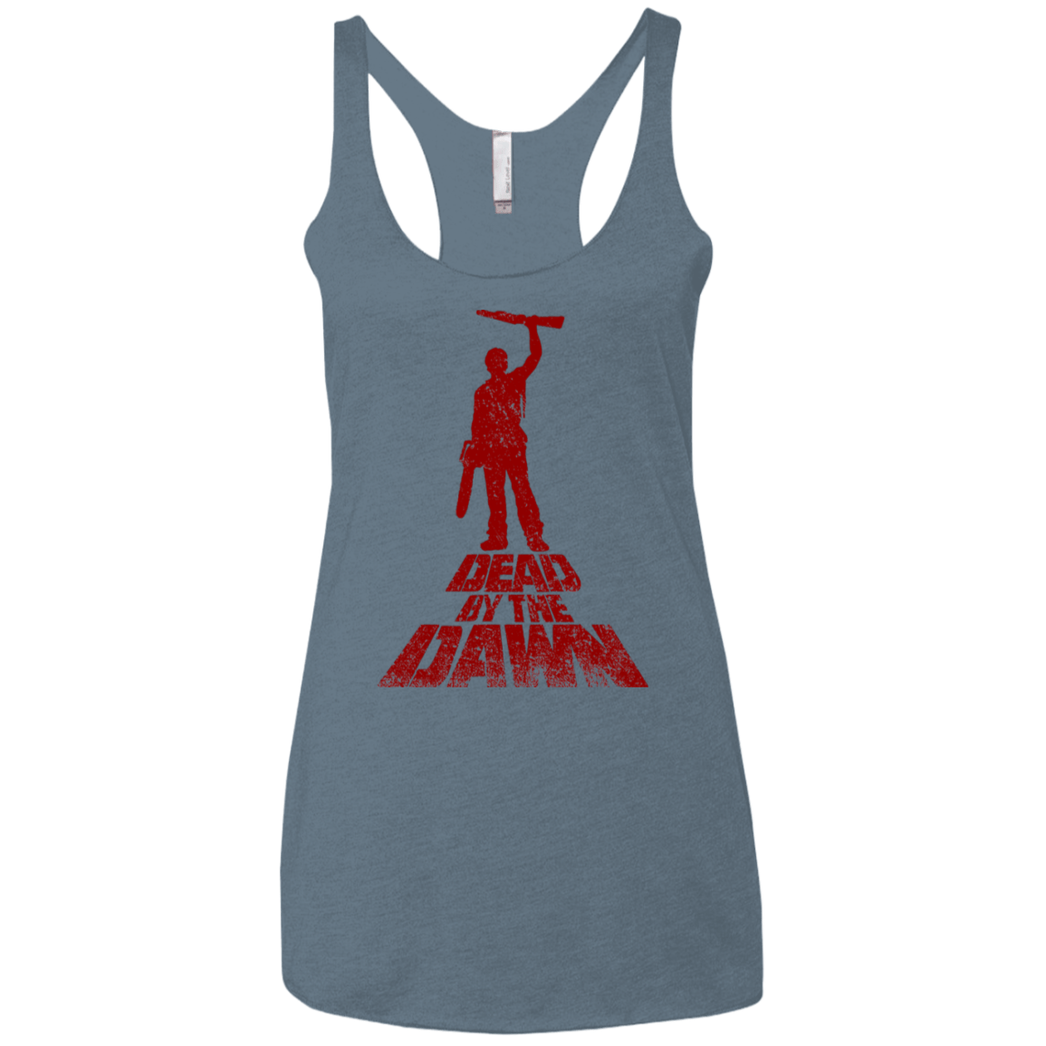 T-Shirts Indigo / X-Small Dead by the Dawn Women's Triblend Racerback Tank
