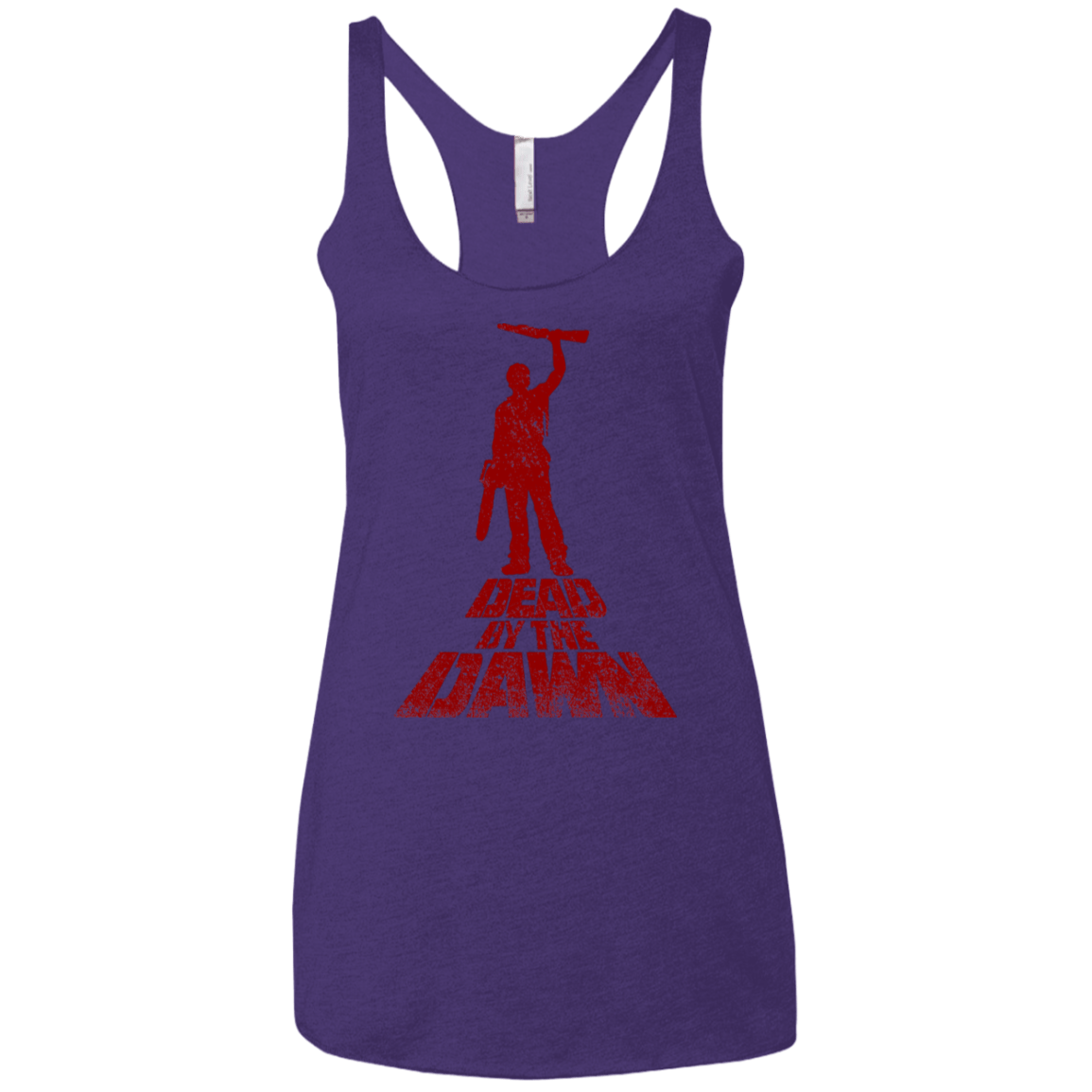 T-Shirts Purple Rush / X-Small Dead by the Dawn Women's Triblend Racerback Tank