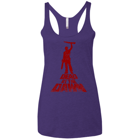 T-Shirts Purple Rush / X-Small Dead by the Dawn Women's Triblend Racerback Tank
