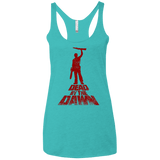 T-Shirts Tahiti Blue / X-Small Dead by the Dawn Women's Triblend Racerback Tank