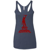 T-Shirts Vintage Navy / X-Small Dead by the Dawn Women's Triblend Racerback Tank