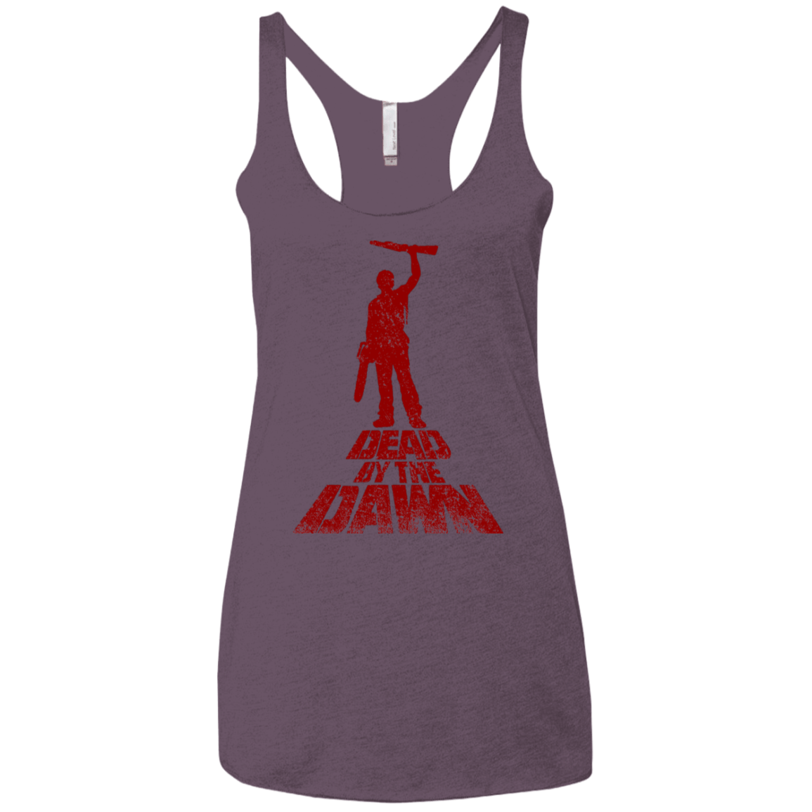 T-Shirts Vintage Purple / X-Small Dead by the Dawn Women's Triblend Racerback Tank