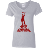 T-Shirts Sport Grey / S Dead by the Dawn Women's V-Neck T-Shirt