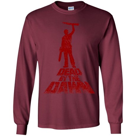 T-Shirts Maroon / YS Dead by the Dawn Youth Long Sleeve T-Shirt