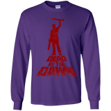 T-Shirts Purple / YS Dead by the Dawn Youth Long Sleeve T-Shirt