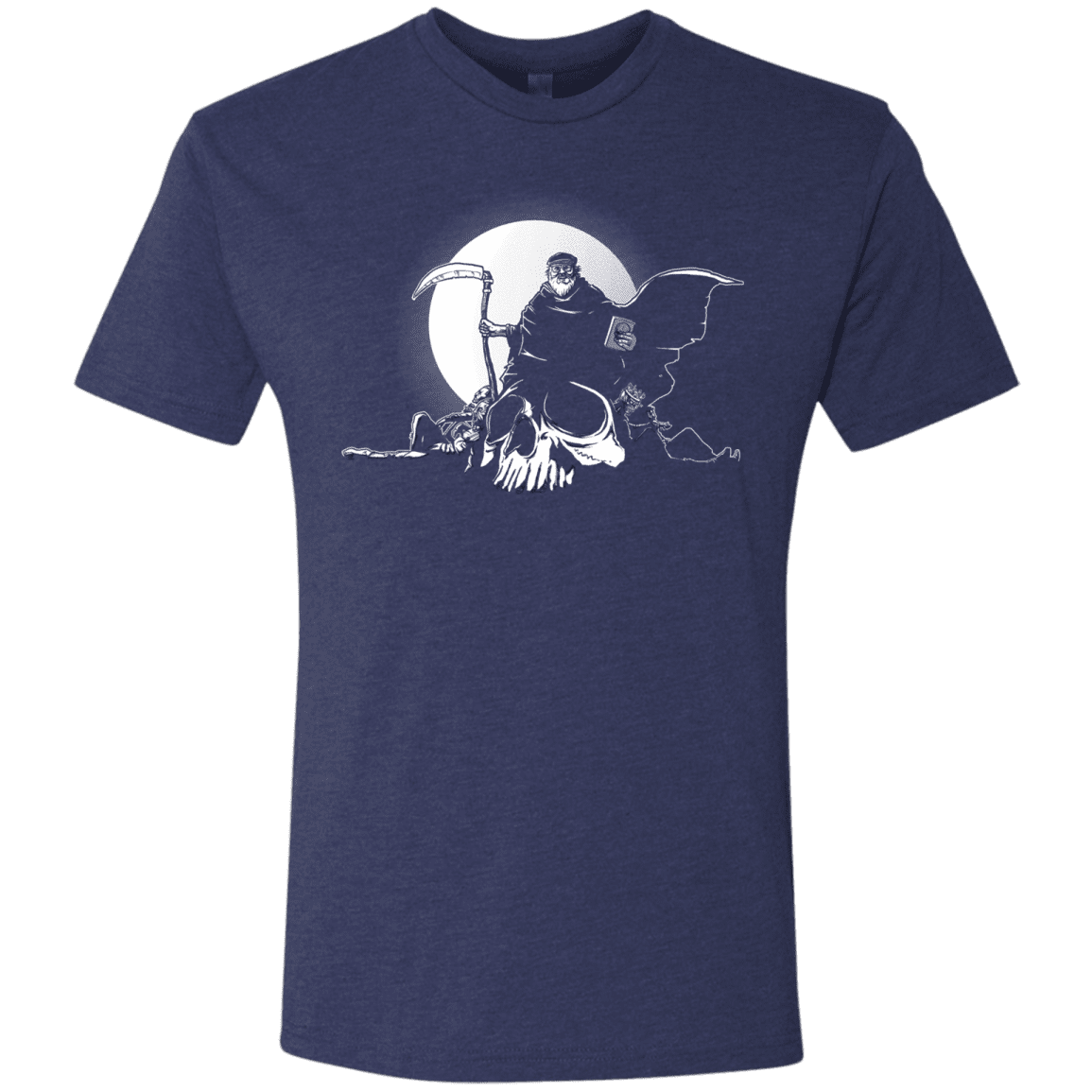 T-Shirts Vintage Navy / S Dead Characters Men's Triblend T-Shirt