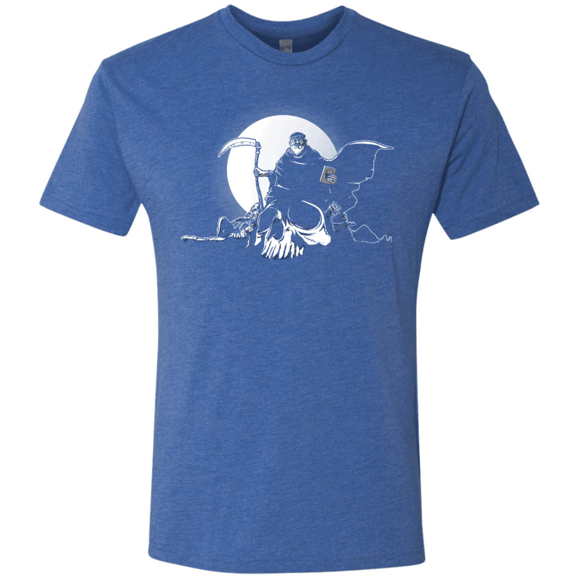 T-Shirts Vintage Royal / S Dead Characters Men's Triblend T-Shirt