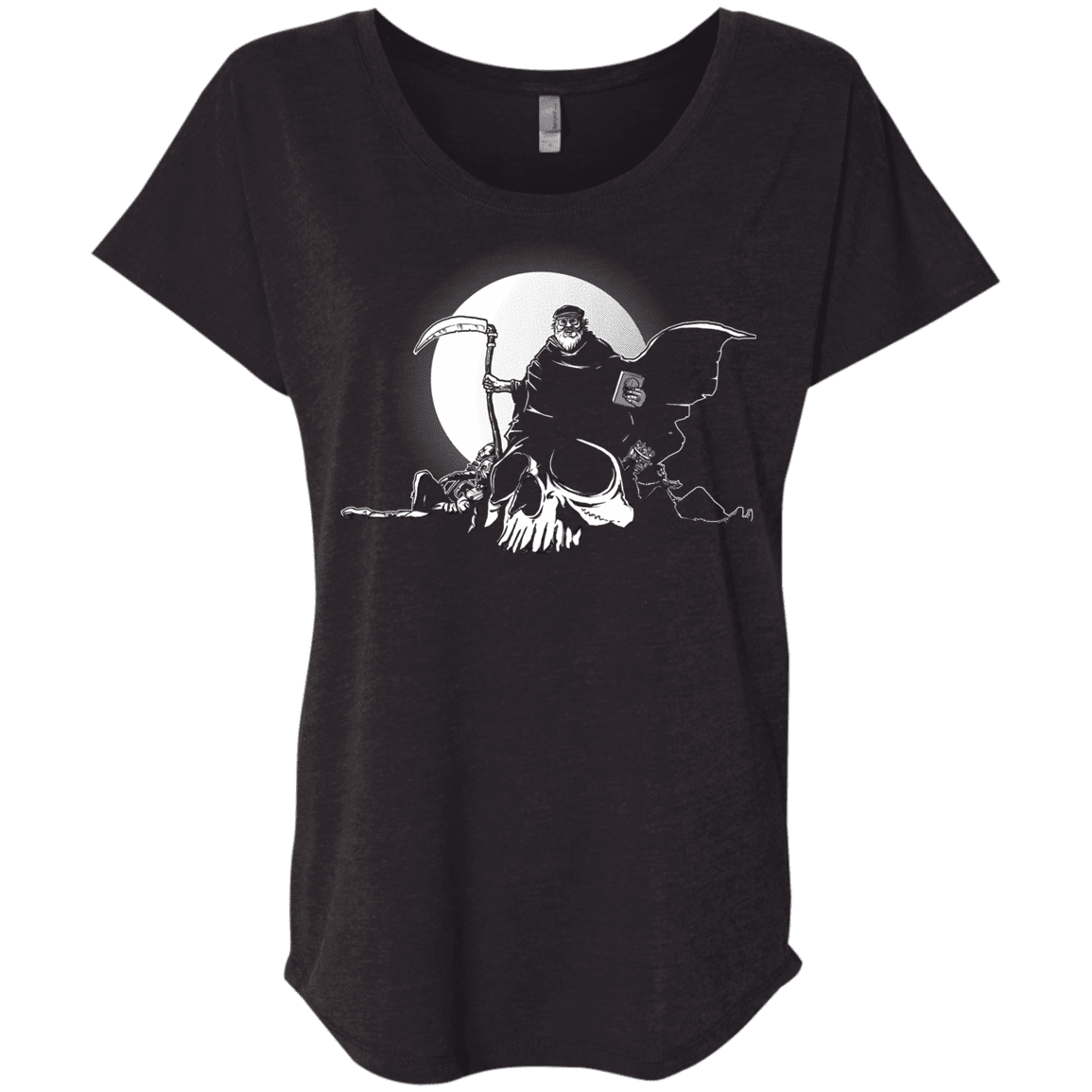 T-Shirts Vintage Black / X-Small Dead Characters Triblend Dolman Sleeve