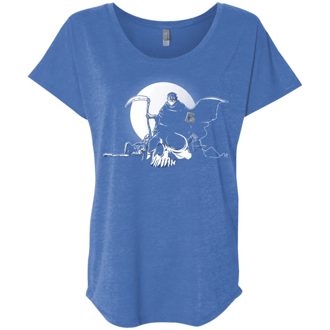 T-Shirts Vintage Royal / X-Small Dead Characters Triblend Dolman Sleeve