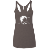 T-Shirts Macchiato / X-Small Dead Characters Women's Triblend Racerback Tank