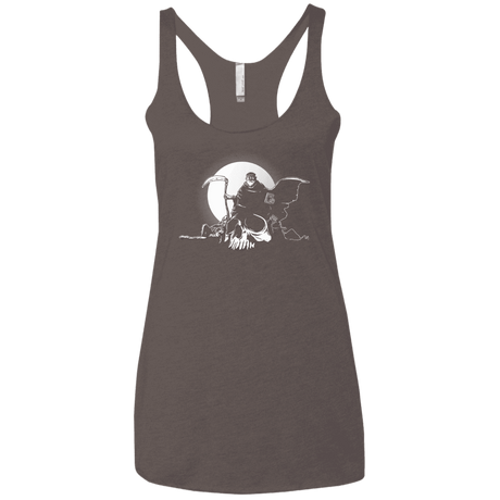 T-Shirts Macchiato / X-Small Dead Characters Women's Triblend Racerback Tank