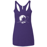 T-Shirts Purple Rush / X-Small Dead Characters Women's Triblend Racerback Tank
