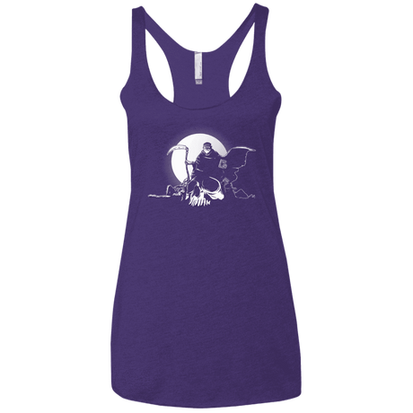 T-Shirts Purple Rush / X-Small Dead Characters Women's Triblend Racerback Tank