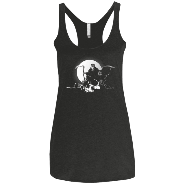T-Shirts Vintage Black / X-Small Dead Characters Women's Triblend Racerback Tank