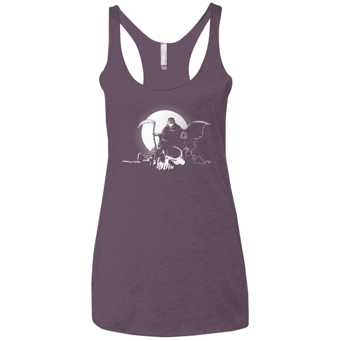 T-Shirts Vintage Purple / X-Small Dead Characters Women's Triblend Racerback Tank