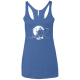 T-Shirts Vintage Royal / X-Small Dead Characters Women's Triblend Racerback Tank