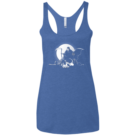 T-Shirts Vintage Royal / X-Small Dead Characters Women's Triblend Racerback Tank