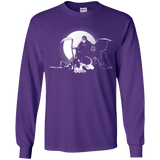 T-Shirts Purple / YS Dead Characters Youth Long Sleeve T-Shirt