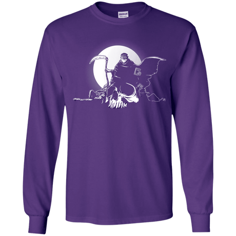 T-Shirts Purple / YS Dead Characters Youth Long Sleeve T-Shirt