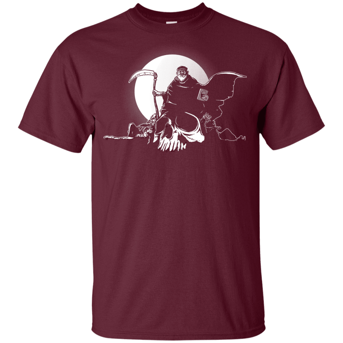 T-Shirts Maroon / YXS Dead Characters Youth T-Shirt