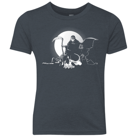 T-Shirts Vintage Navy / YXS Dead Characters Youth Triblend T-Shirt