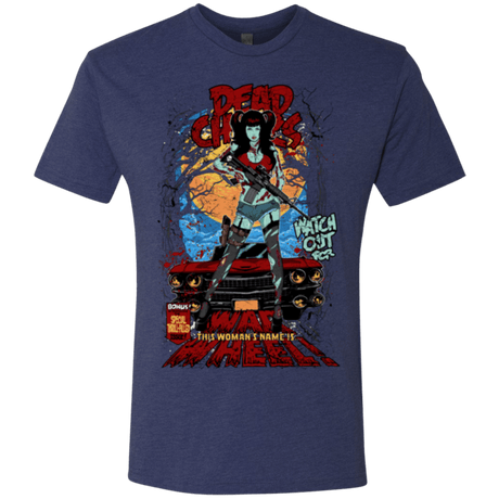 T-Shirts Vintage Navy / Small Dead Chicks Men's Triblend T-Shirt