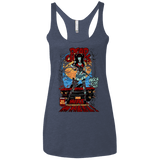T-Shirts Vintage Navy / X-Small Dead Chicks Women's Triblend Racerback Tank