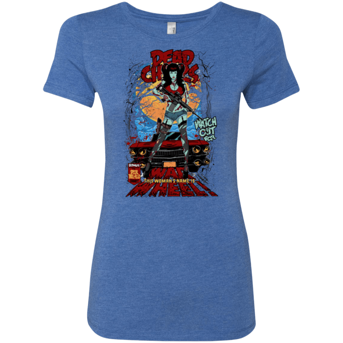 T-Shirts Vintage Royal / Small Dead Chicks Women's Triblend T-Shirt