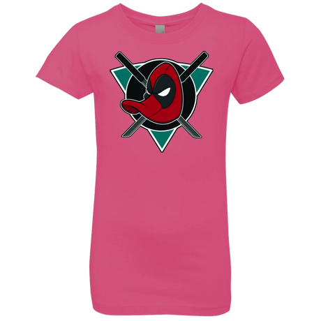 T-Shirts Hot Pink / YXS Dead Ducks Girls Premium T-Shirt