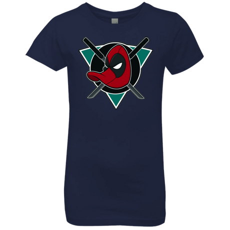 T-Shirts Midnight Navy / YXS Dead Ducks Girls Premium T-Shirt
