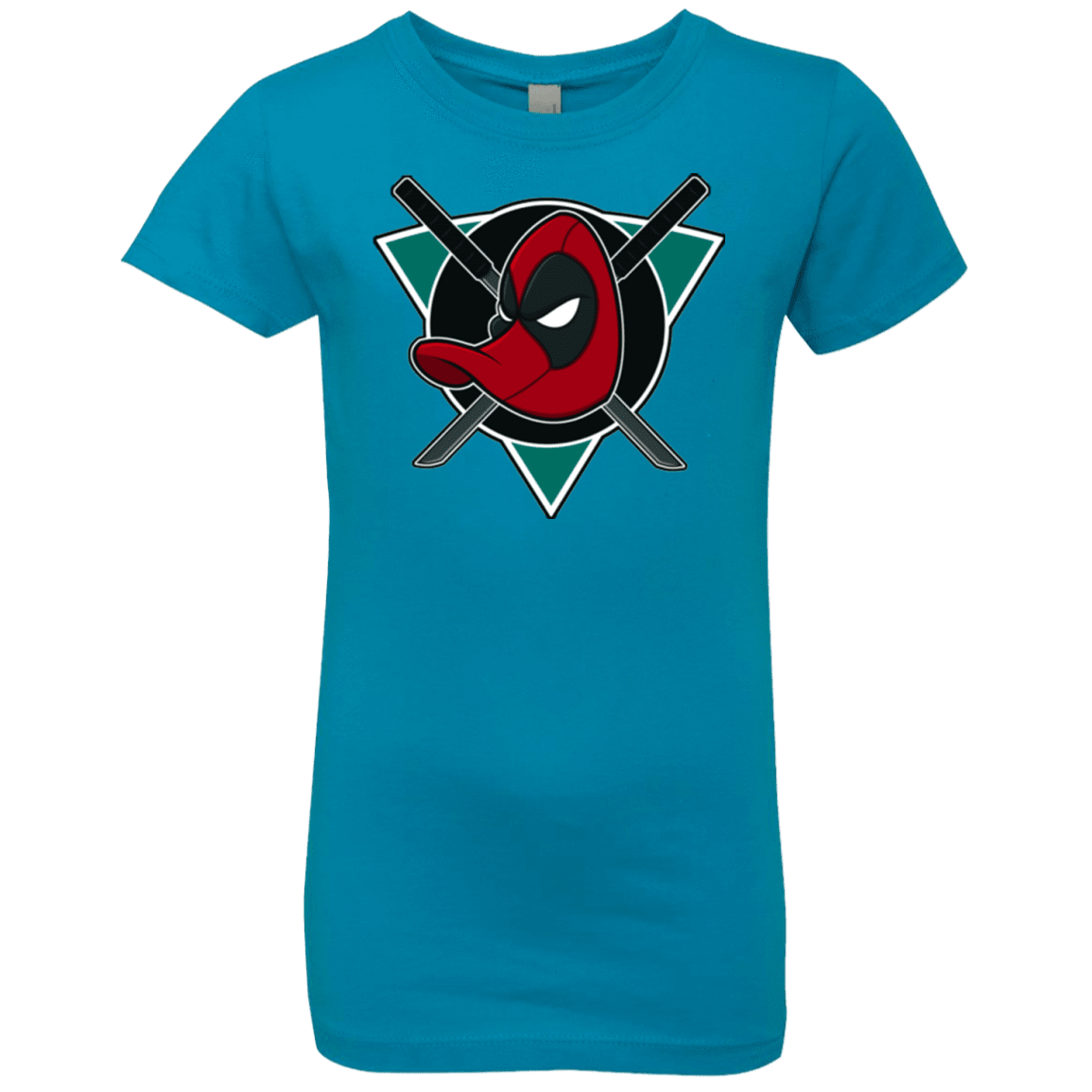 T-Shirts Turquoise / YXS Dead Ducks Girls Premium T-Shirt