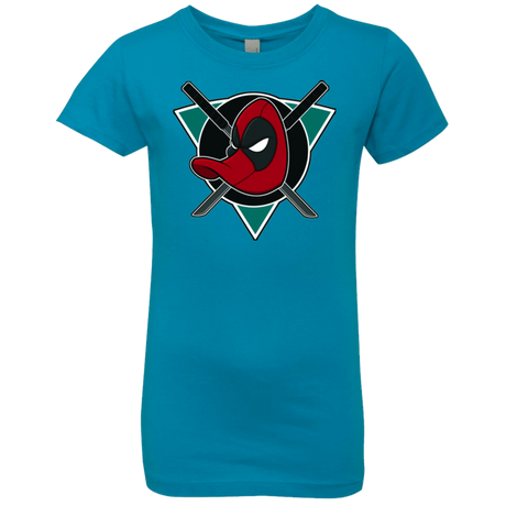 T-Shirts Turquoise / YXS Dead Ducks Girls Premium T-Shirt