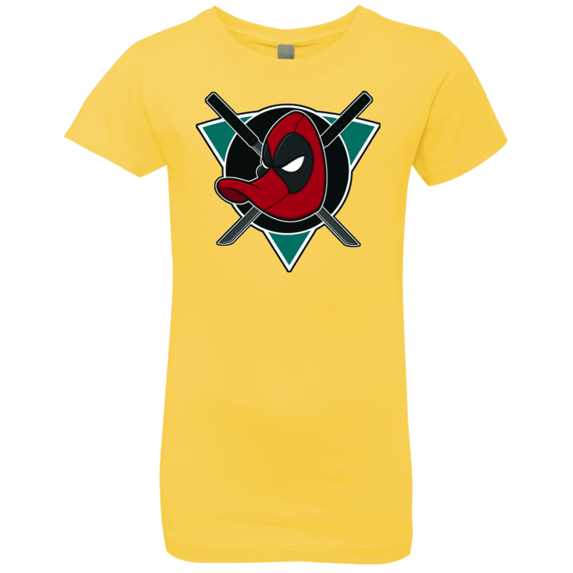 T-Shirts Vibrant Yellow / YXS Dead Ducks Girls Premium T-Shirt