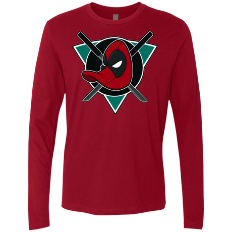T-Shirts Cardinal / Small Dead Ducks Men's Premium Long Sleeve