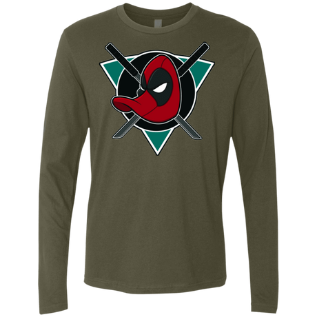 T-Shirts Military Green / Small Dead Ducks Men's Premium Long Sleeve