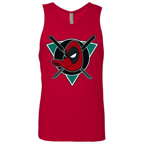 T-Shirts Red / Small Dead Ducks Men's Premium Tank Top