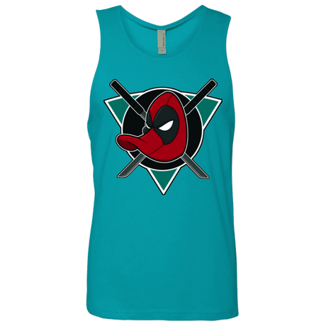 T-Shirts Tahiti Blue / Small Dead Ducks Men's Premium Tank Top