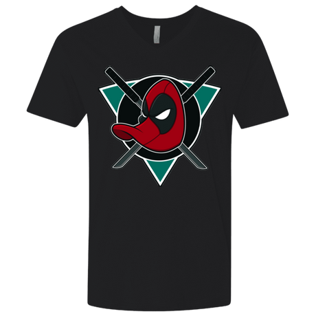 T-Shirts Black / X-Small Dead Ducks Men's Premium V-Neck