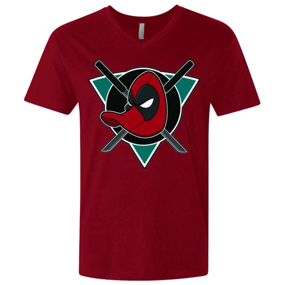 T-Shirts Cardinal / X-Small Dead Ducks Men's Premium V-Neck