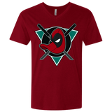 T-Shirts Cardinal / X-Small Dead Ducks Men's Premium V-Neck