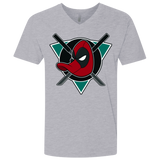 T-Shirts Heather Grey / X-Small Dead Ducks Men's Premium V-Neck