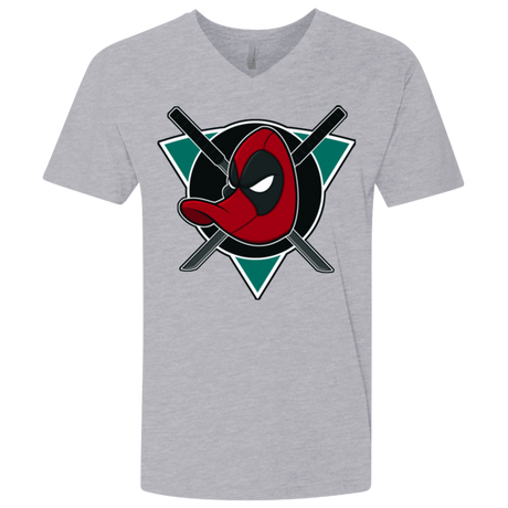T-Shirts Heather Grey / X-Small Dead Ducks Men's Premium V-Neck