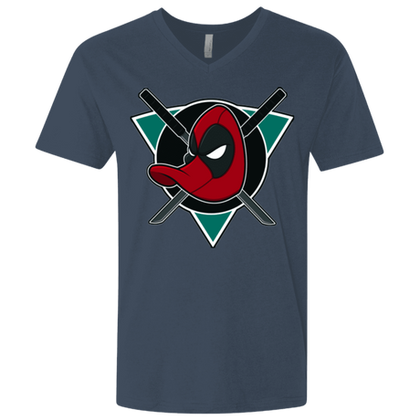 T-Shirts Indigo / X-Small Dead Ducks Men's Premium V-Neck